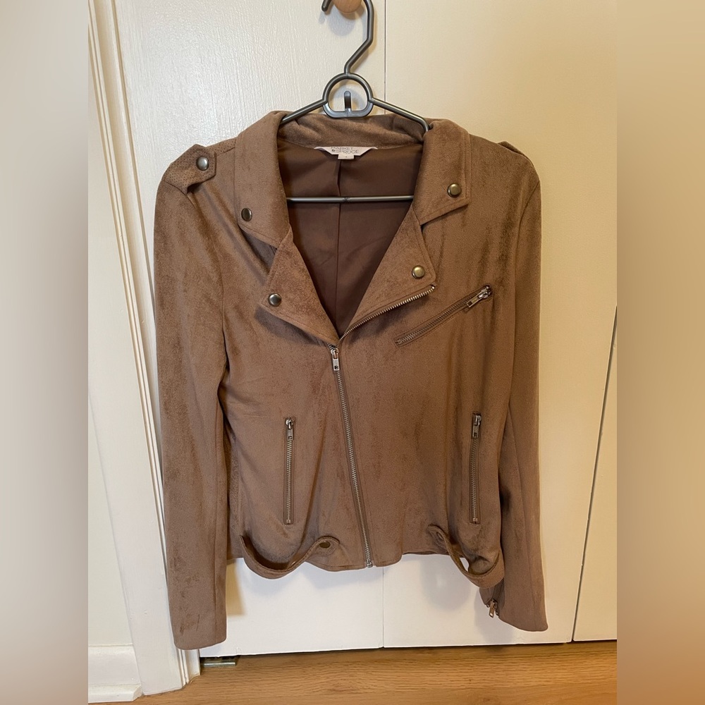 Market & Spruce faux suede jacket